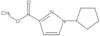 Methyl 1-cyclopentyl-1H-pyrazol-3-carboxylat