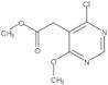 Methyl 4-chloro-6-methoxy-5-pyrimidineacetate