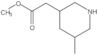 Methyl 5-methyl-3-piperidineacetate