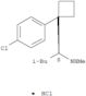 Cyclobutanemethanamine,1-(4-chlorophenyl)-N-methyl-a-(2-methylpropyl)-, hydrochloride (1:1), (aS)-