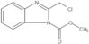 Methyl 2-(chloromethyl)-1H-benzimidazole-1-carboxylate