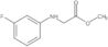 Glycine, N-(3-fluorophenyl)-, methyl ester