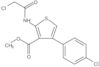 Methyl 2-[(2-chloroacetyl)amino]-4-(4-chlorophenyl)-3-thiophenecarboxylate