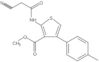 Methyl 2-[(2-cyanoacetyl)amino]-4-(4-methylphenyl)-3-thiophenecarboxylate