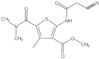 Methyl 2-[(2-cyanoacetyl)amino]-5-[(dimethylamino)carbonyl]-4-methyl-3-thiophenecarboxylate