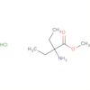 Butanoic acid, 2-amino-2-ethyl-, methyl ester, hydrochloride