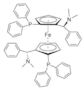 (SP,S'P)-1,1'-Bis[(R)-alpha-(dimethylamino)benzyl]-2,2'-bis(diphenylphosphino)ferrocene