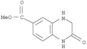 6-Quinoxalinecarboxylicacid, 1,2,3,4-tetrahydro-2-oxo-, methyl ester