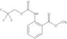 Methyl 2-[[(2,2,2-trifluoroethoxy)carbonyl]amino]benzoate