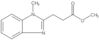 Methyl 1-methyl-1H-benzimidazole-2-propanoate