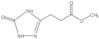 Methyl 2,5-dihydro-5-oxo-1H-1,2,4-triazol-3-propanoat