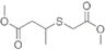 methyl 3-[(2-methoxy-2-oxoethyl)thio]butanoate