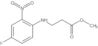 N-(4-Fluoro-2-nitrophenyl)-β-alanine methyl ester