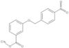 Benzoic acid, 3-[(4-nitrophenyl)methoxy]-, methyl ester