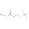 Propanoic acid, 3-[(trifluoromethyl)thio]-, methyl ester