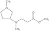 N-Methyl-N-(1-methyl-3-pyrrolidinyl)-β-alanine methyl ester