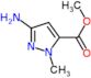 5-Amino-2-methyl-2H-pyrazole-3-carboxylic acid methyl ester