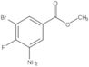 Benzoic acid, 3-amino-5-bromo-4-fluoro-, methyl ester