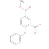 Benzoic acid, 3-nitro-4-(phenylthio)-, methyl ester