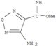 1,2,5-Oxadiazole-3-carboximidicacid, 4-amino-, methyl ester