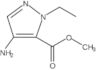 1H-Pyrazole-5-carboxylic acid, 4-amino-1-ethyl-, methyl ester