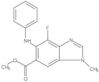 Methyl 4-fluoro-1-methyl-5-(phenylamino)-1H-benzimidazole-6-carboxylate