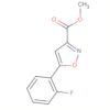 3-Isoxazolecarboxylic acid, 5-(2-fluorophenyl)-, methyl ester