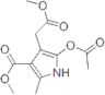 methyl 5-(acetyloxy)-4-(2-methoxy-2-oxoethyl)-2-methyl-1H-pyrrole-3-carboxylate