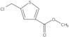 3-Thiophenecarboxylic acid, 5-(chloromethyl)-, methyl ester