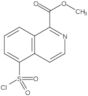 Methyl 5-(chlorosulfonyl)-1-isoquinolinecarboxylate