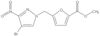 Methyl 5-[(4-bromo-3-nitro-1H-pyrazol-1-yl)methyl]-2-furancarboxylate