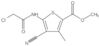 Methyl 5-[(2-chloroacetyl)amino]-4-cyano-3-methyl-2-thiophenecarboxylate