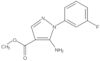 Methyl 5-amino-1-(3-fluorophenyl)-1H-pyrazole-4-carboxylate