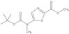 Methyl 5-[[(1,1-dimethylethoxy)carbonyl]methylamino]-2-thiazolecarboxylate