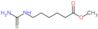 methyl 6-(carbamothioylamino)hexanoate