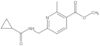 Methyl 6-[[(cyclopropylcarbonyl)amino]methyl]-2-methyl-3-pyridinecarboxylate