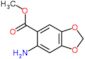 methyl 6-amino-1,3-benzodioxole-5-carboxylate