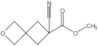 2-Oxaspiro[3.3]heptane-6-carboxylic acid, 6-cyano-, methyl ester