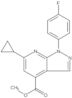 Methyl 6-cyclopropyl-1-(4-fluorophenyl)-1H-pyrazolo[3,4-b]pyridine-4-carboxylate