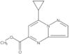 Methyl 7-cyclopropylpyrazolo[1,5-a]pyrimidine-5-carboxylate