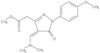 Methyl 4-[(dimethylamino)methylene]-4,5-dihydro-1-(4-methoxyphenyl)-5-oxo-1H-pyrazole-3-acetate
