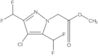 Methyl 4-chloro-3,5-bis(difluoromethyl)-1H-pyrazole-1-acetate