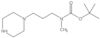 1,1-Dimethylethyl N-methyl-N-[3-(1-piperazinyl)propyl]carbamate