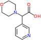 2-morpholino-2-(3-pyridyl)acetic acid