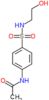 N-{4-[(2-hydroxyethyl)sulfamoyl]phenyl}acetamide