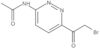 N-[6-(2-Bromoacétyl)-3-pyridazinyl]acétamide