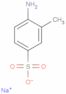 Benzenesulfonic acid, 4-amino-3-methyl-, sodium salt (1:1)