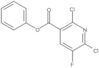 Phenyl 2,6-dichloro-5-fluoro-3-pyridinecarboxylate