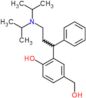 2-{3-[bis(1-methylethyl)amino]-1-phenylpropyl}-4-(hydroxymethyl)phenol
