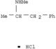 Benzeneethanamine, N,a-dimethyl-, hydrochloride (1:1)